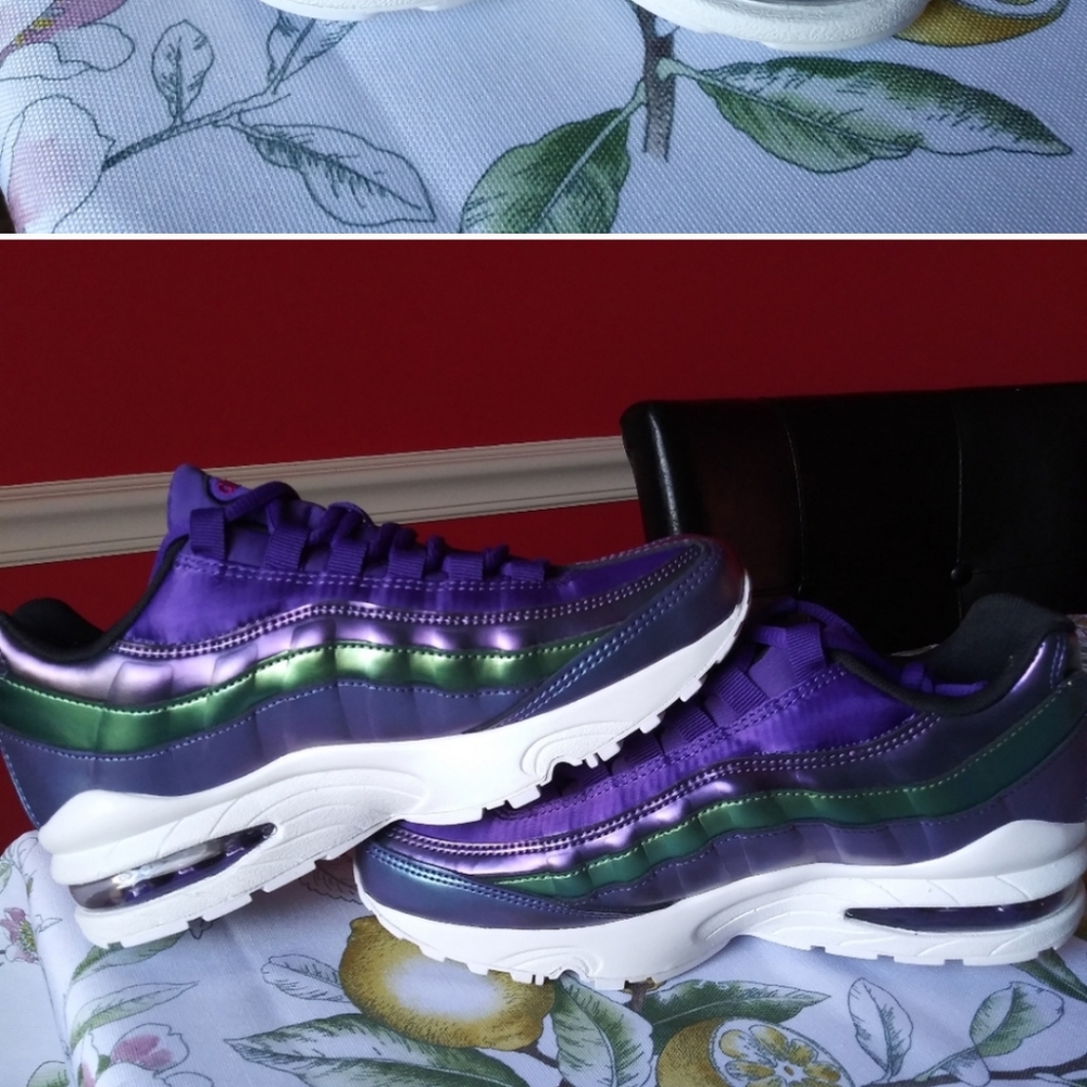 Nike Air Max 95 Iridescent Court Purple Pink Green